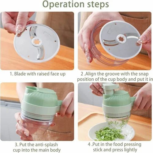 Electric Chopper - Multi-Function Food Processor